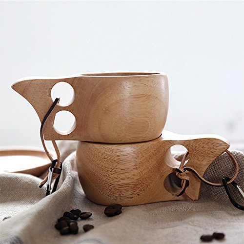 Handmade Wood Bowl, Mug, for Rice, Soup, Dip, Coffee, Tea, Decoration (4PCS Jujube Bowls, M: 4.5'' Dia x 2.6'' High)