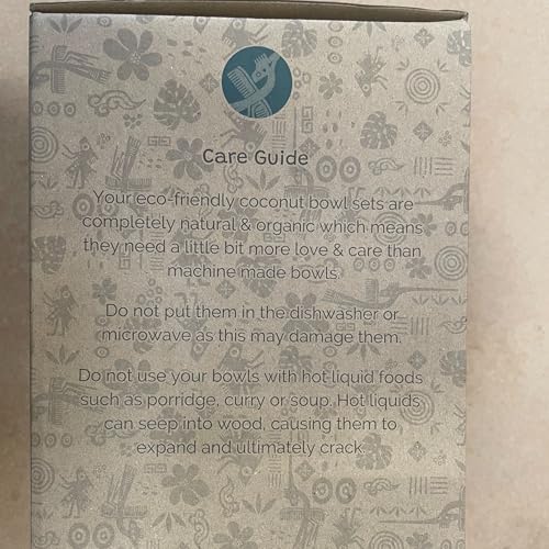 Jungle Culture 2 Polished Coconut Bowl and Wooden Spoons Set with Bamboo Straws • Natural Coconut Smoothie Bowls • Healthy Choice Coco Shell Acai & Buddha Bowls • Eco Friendly Vegan Gifts