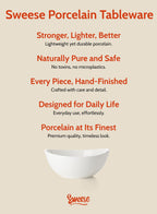 Sweese 4 oz Very Small White Porcelain Bowls - Set of 6 Dipping, Sauce, Salsa & Snack Bowls, Mini Ceramic Bowls for Condiments & Charcuterie