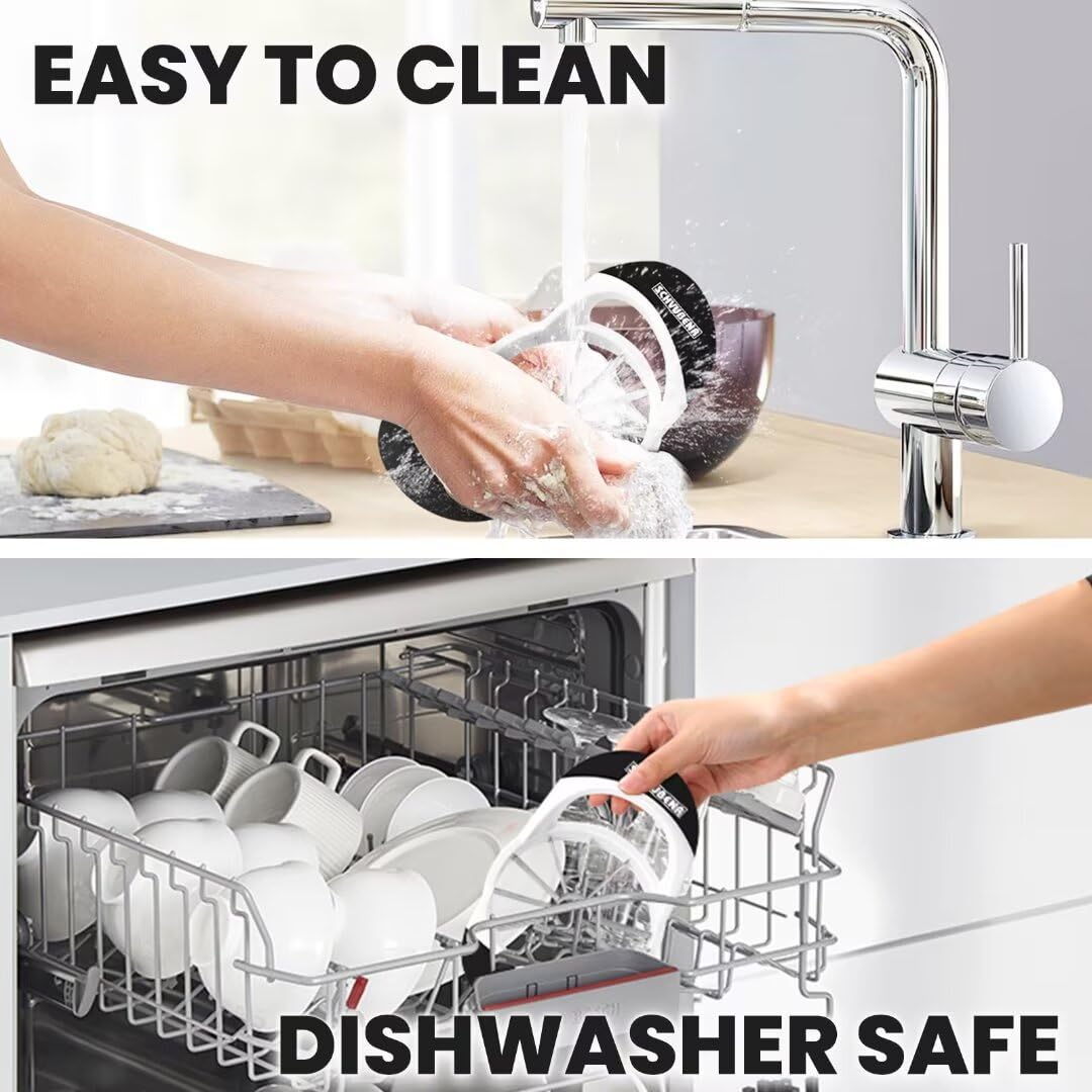 SCHVUBENR 4.72 Inch Large Apple Slicer with 12 Blades - Professional Apple Cutter - Stainless Steel Apple Corer - Sharp Apple Slicer and Corer - Apple Corer Tool - Dishwasher Safe(Black)