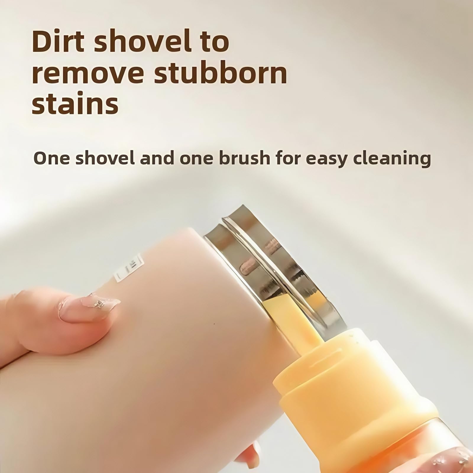 3 in 1 Cup Lid Cleaning Brush, 2024 Multifunctional Crevice Portable Cup Lid Cleaning Brush for Bottle Gap Tight Spaces Cup (B-Green)