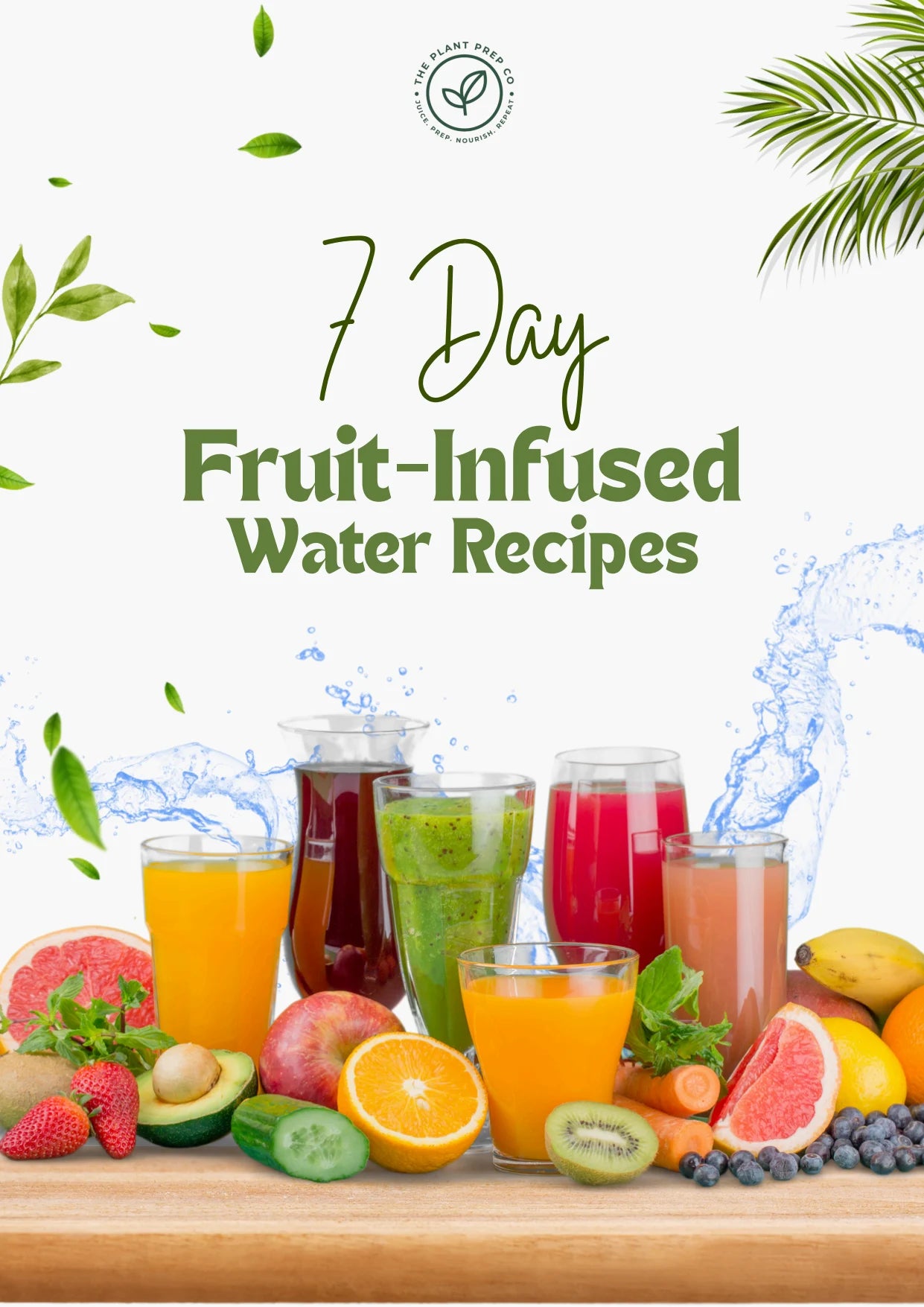 7 Day Fruit-Infused Water Recipes