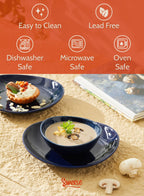 Sweese 4 oz Very Small White Porcelain Bowls - Set of 6 Dipping, Sauce, Salsa & Snack Bowls, Mini Ceramic Bowls for Condiments & Charcuterie