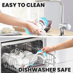 SCHVUBENR 4.72 Inch Large Apple Slicer with 12 Blades - Professional Apple Cutter - Stainless Steel Apple Corer - Sharp Apple Slicer and Corer - Apple Corer Tool - Dishwasher Safe(Black)