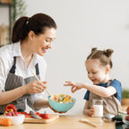 9.6'' Serving Bowls, 84oz Bamboo Fiber Salad Bowl Set of 4, Deep Serving Bowls Set, Large Oval Individual Bowls for Eating Salad/Pasta/Cereal/Pho, Ideal for Home & Restaurant (Matte White)