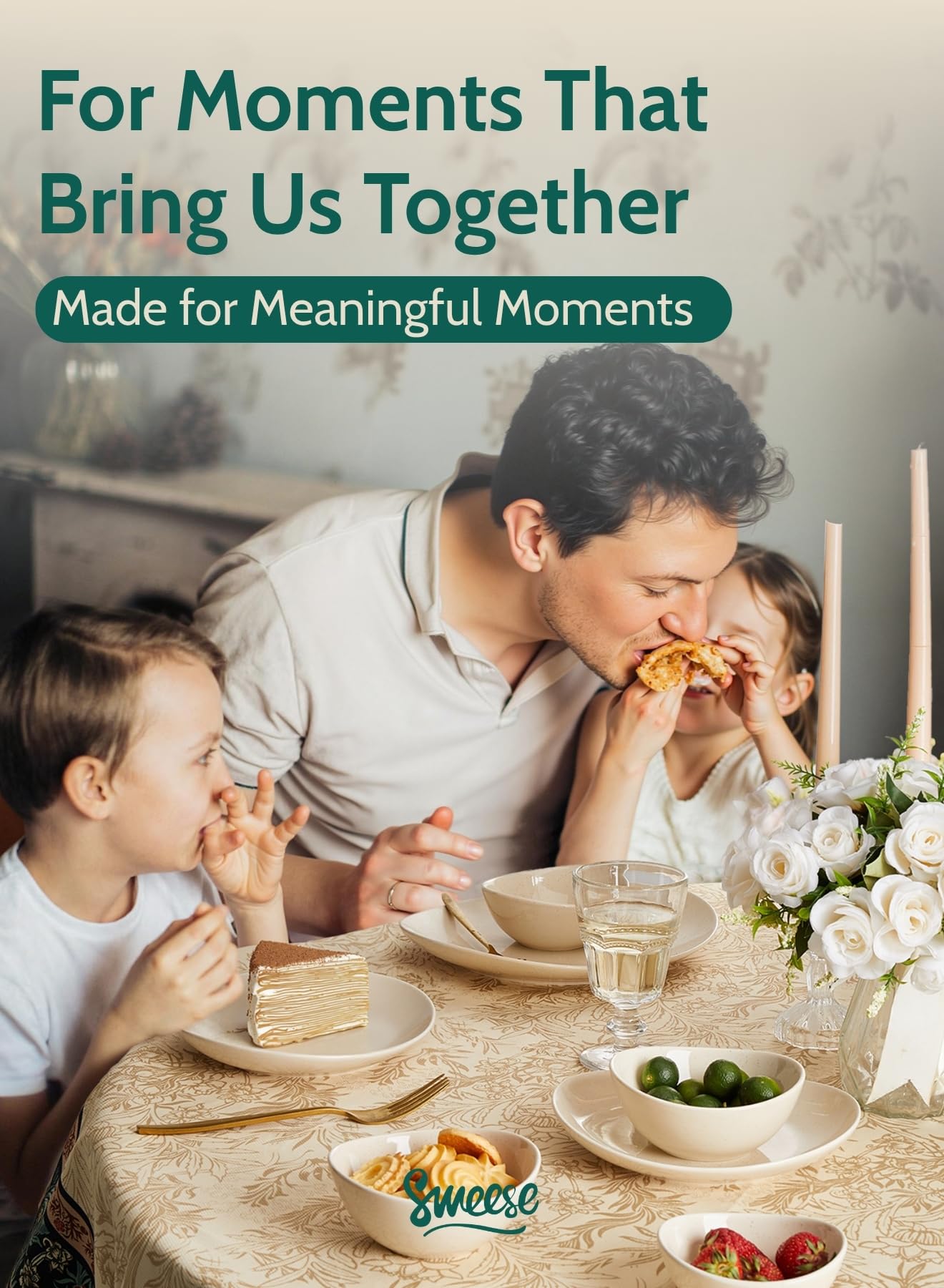 Sweese 4 oz Very Small White Porcelain Bowls - Set of 6 Dipping, Sauce, Salsa & Snack Bowls, Mini Ceramic Bowls for Condiments & Charcuterie