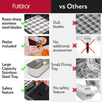 Fullstar The Original Pro Chopper - Vegetable Chopper and Spiralizer, Food Chopper with Container, Fruit Slicer, Kitchen Gadgets & Accessories, Home Essentials (4 in 1, White)