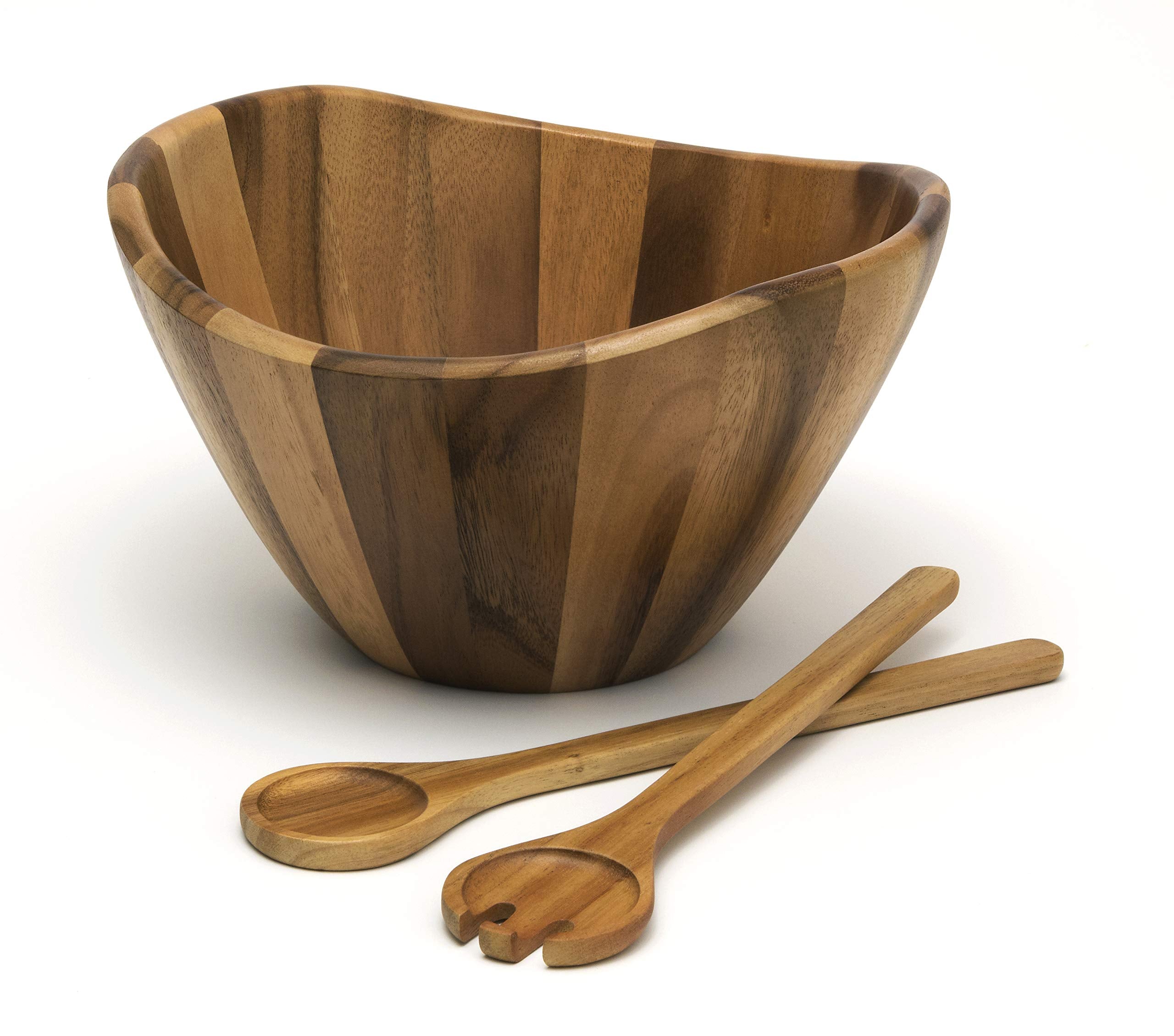 Lipper International Acacia Wave Bowl