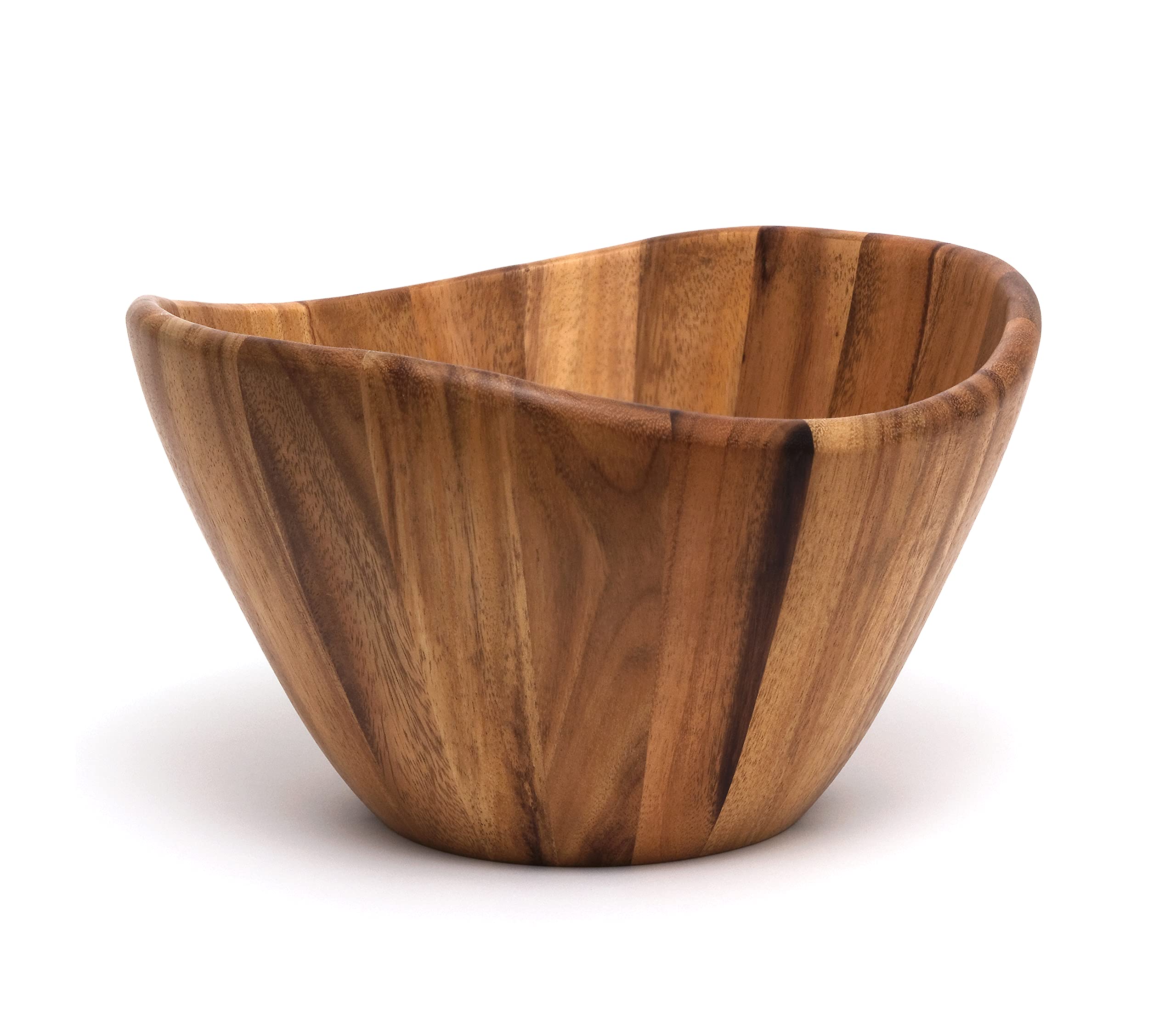 Lipper International Acacia Wave Bowl