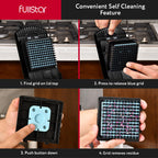 Fullstar The Original Pro Chopper - Vegetable Chopper and Spiralizer, Food Chopper with Container, Fruit Slicer, Kitchen Gadgets & Accessories, Home Essentials (4 in 1, White)