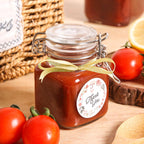 ComSaf Airtight Glass Jars with Lids 17oz Small Food Storage Container Set of 6 - Airtight Canister with Clear Preserving Seal Wire Clip Fastening for Kitchen Canning Pickling Mason jars