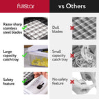 Fullstar The Original Pro Chopper - Vegetable Chopper and Spiralizer, Food Chopper with Container, Fruit Slicer, Kitchen Gadgets & Accessories, Home Essentials (4 in 1, White)