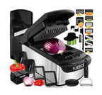 Fullstar The Original Pro Chopper - Vegetable Chopper and Spiralizer, Food Chopper with Container, Fruit Slicer, Kitchen Gadgets & Accessories, Home Essentials (4 in 1, White)
