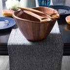 Lipper International Acacia Wave Bowl