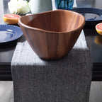 Lipper International Acacia Wave Bowl